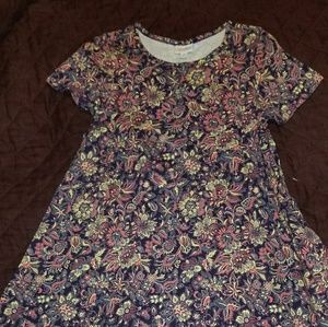 LULAROE FLORAL CARLY DRESS!